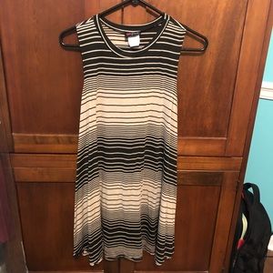 Striped swing dress